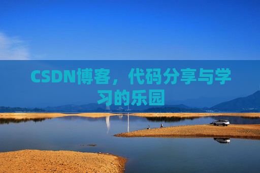 CSDN博客，代码分享与学习的乐园